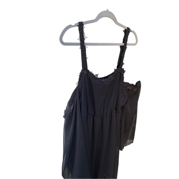 Bloomchic Curve Cold shoulder Sheer Dress I Size: 18-20 US - Picture 8 of 13
